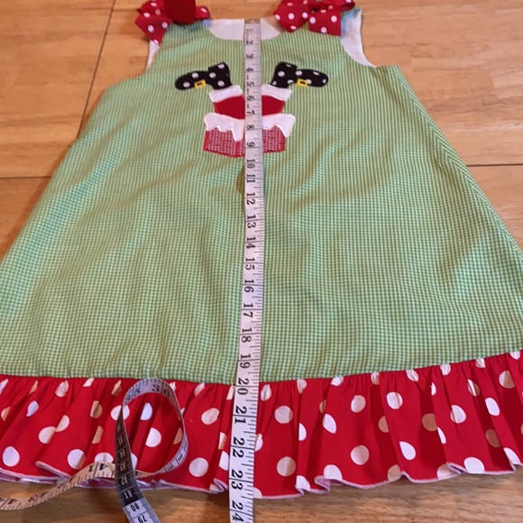 Girls Size 5 Born to be Sassy Christmas Dress - Picture 10 of 10